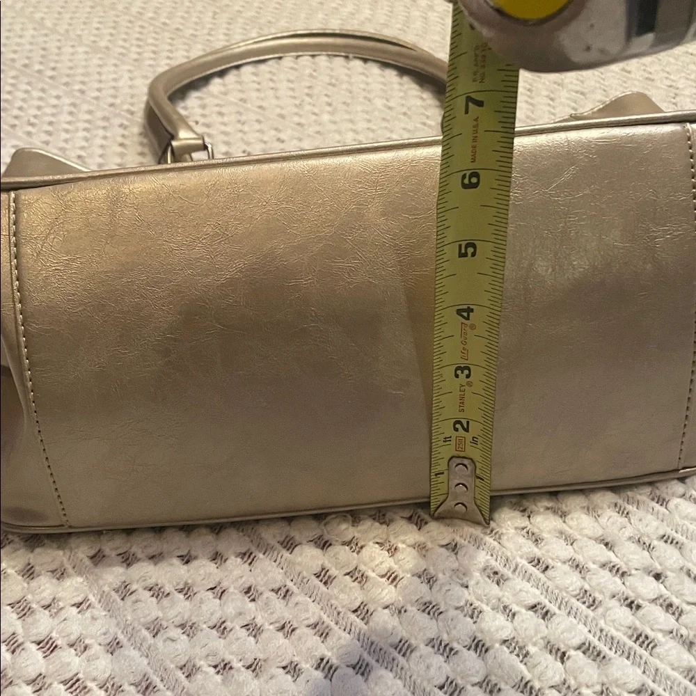 Franco Sarto Gold Handbag/Purse